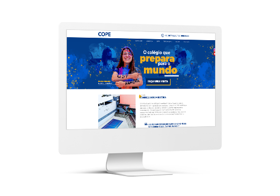 Site Colégio Cope - TDH Websites