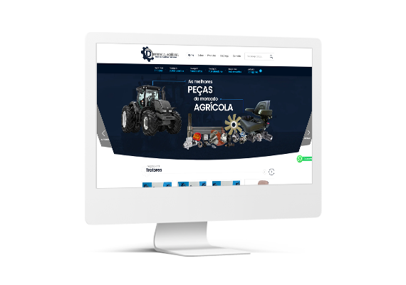Site Diferencial Agrícola - TDH Websites