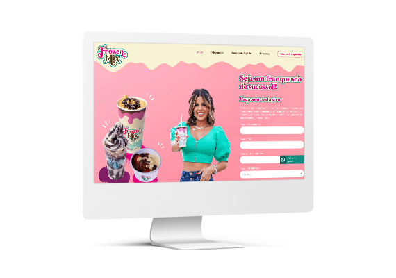 Site Frozen Mix – Franquias - TDH Websites