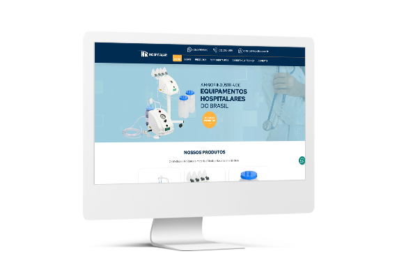 Site HR Hospitalar - TDH Websites