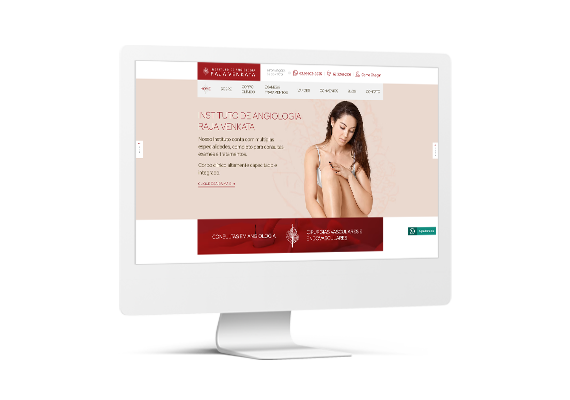 Site Instituto Raja Venkata - TDH Websites