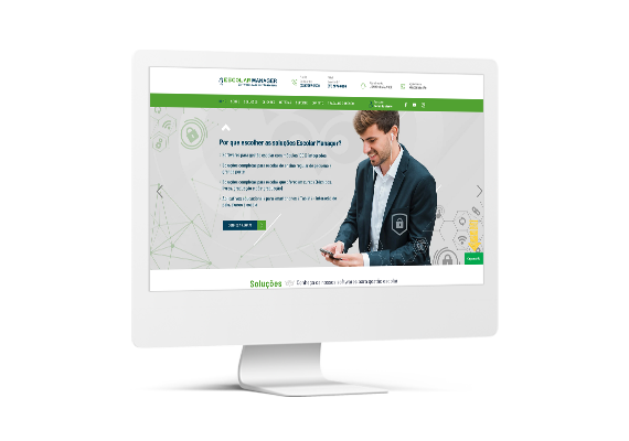 Site Escolar Manager - TDH Websites