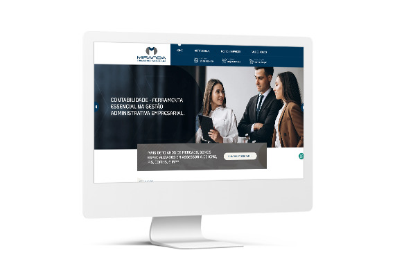 Site Miranda Contabilidade - TDH Websites
